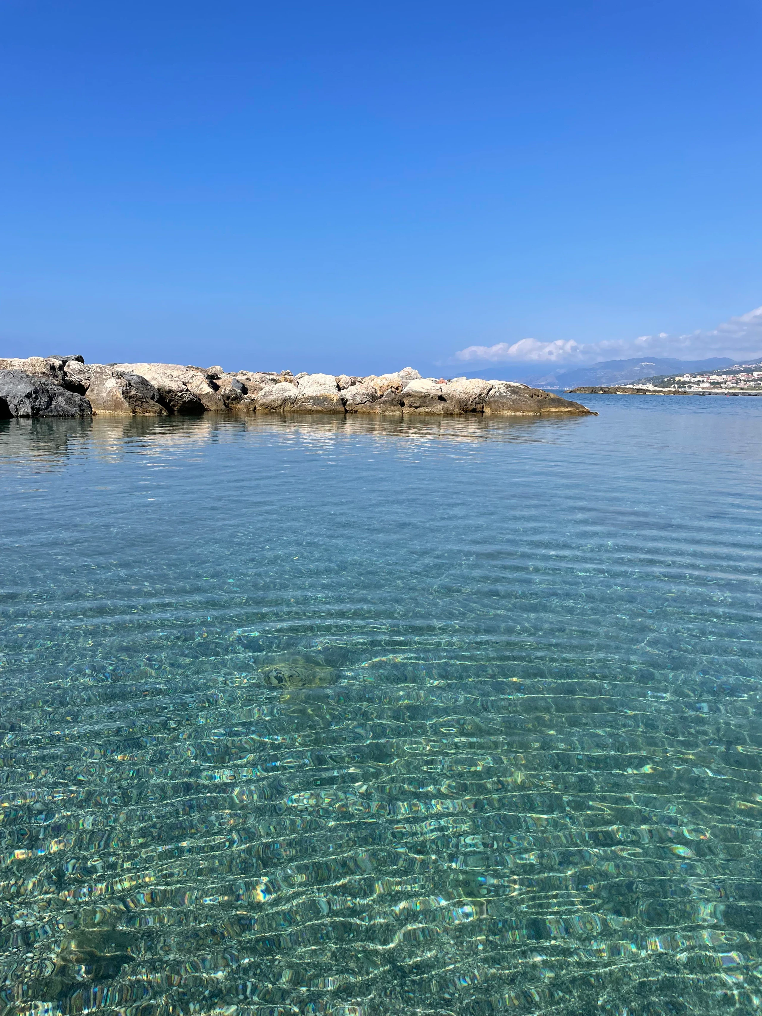 Mare e costa tirrenica di Paola