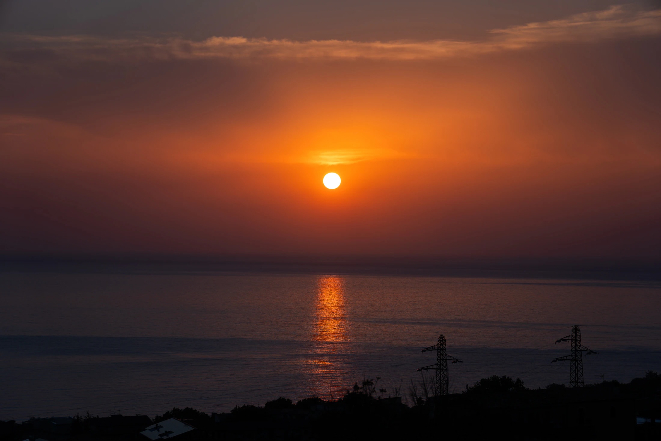 Il tramonto