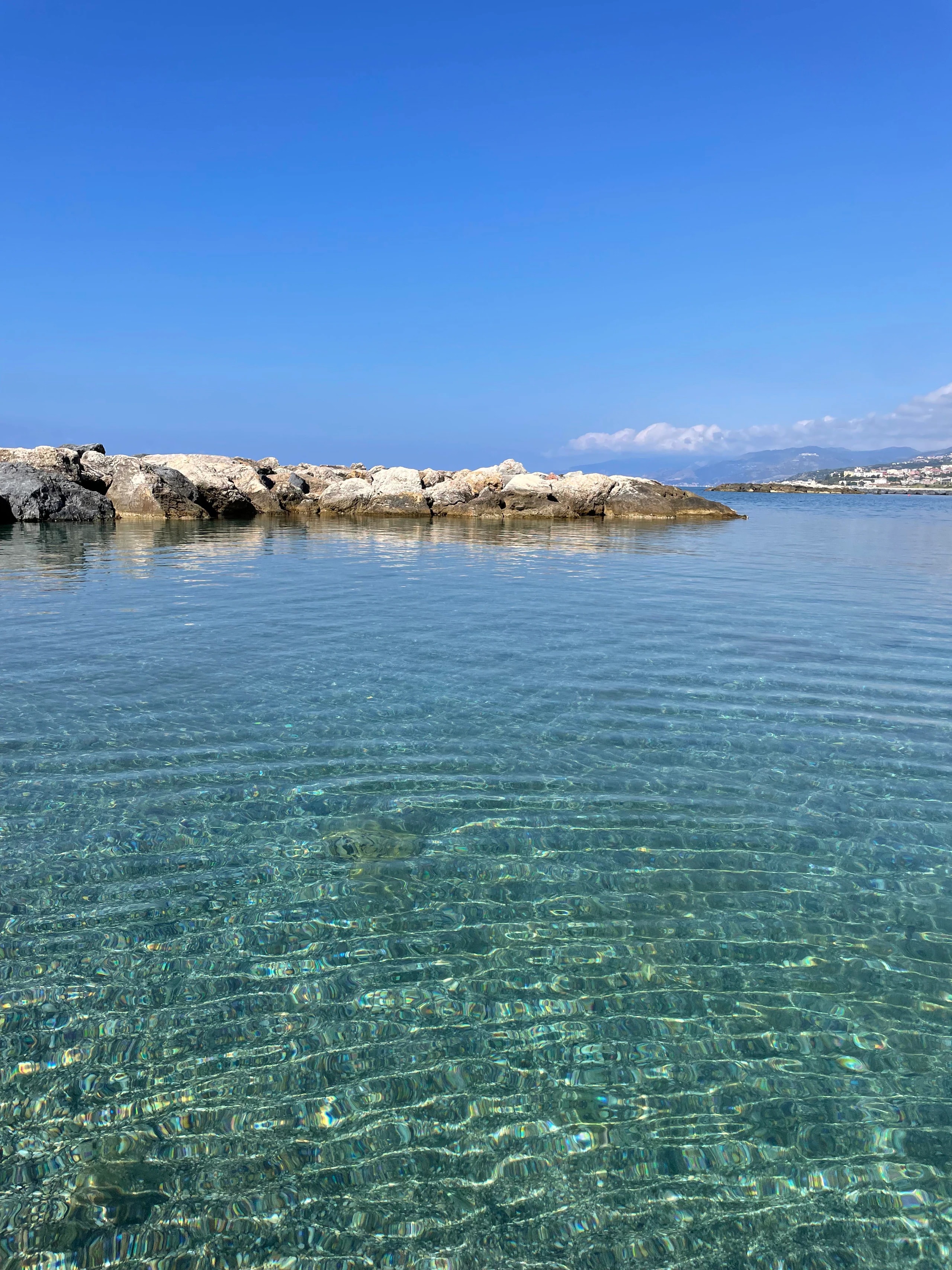 Mare e costa tirrenica di Paola